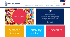 Desktop Screenshot of jackscandy.com